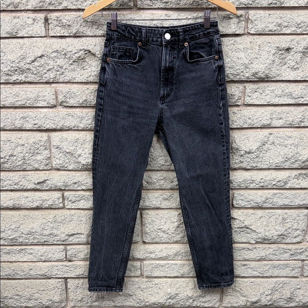 Zara Charcoal Denim Jeans